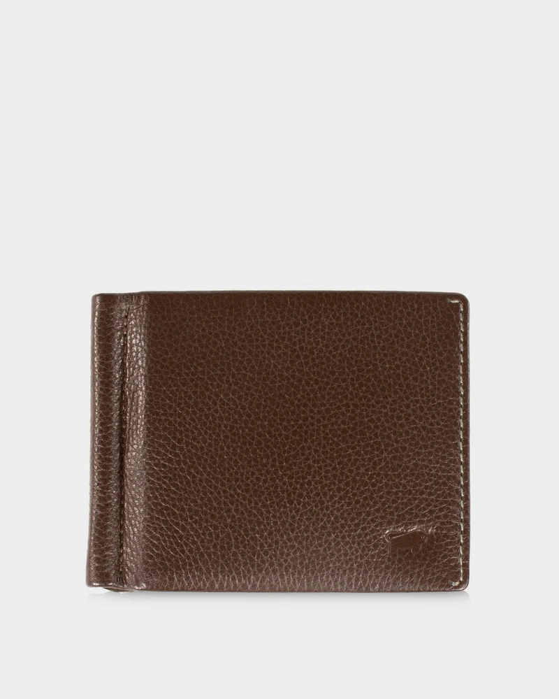 Braun Büffel Leather Prato RFID Wallet