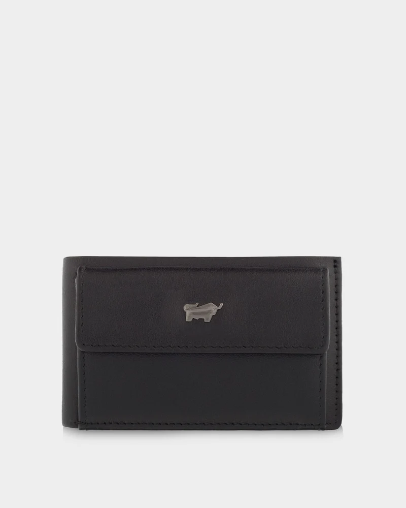 Braun Büffel Leather Livorno RFID Black Wallet