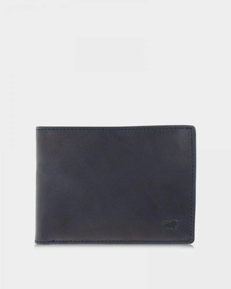 Braun Büffel Arezzo RFID blue wallet