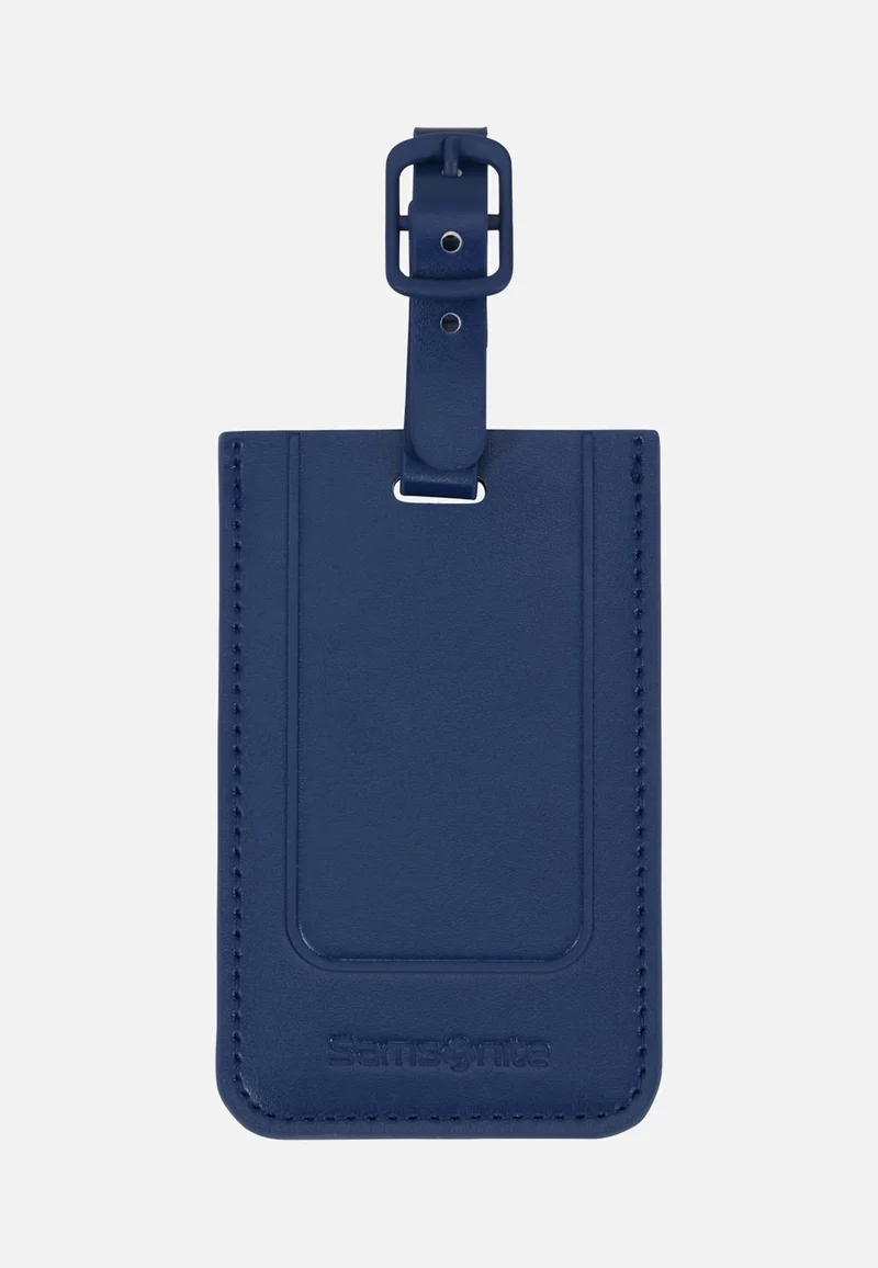 Rectangle Luggage Tag Pack Of 2 Midnight Blue - Gepäckanhänger