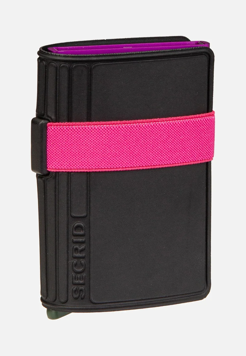 Bandwallet TPU Sheltersuit Black-Fuchsia - Portemonnaie