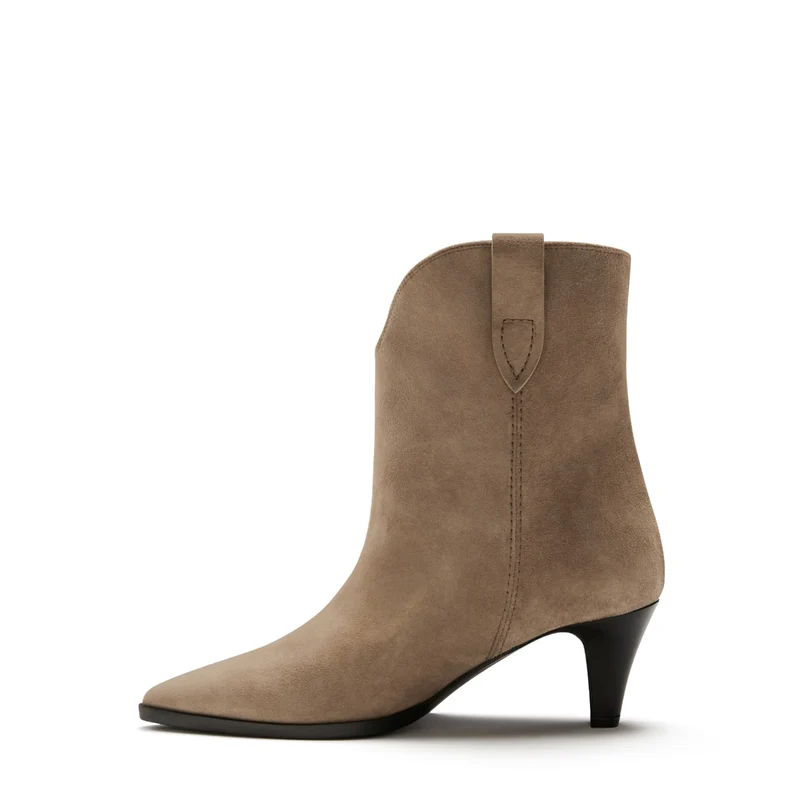 Isabel Bernard Vendôme Louane Taupe Suede Stiefel IB53009-178-40