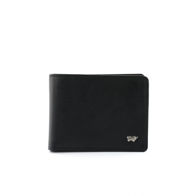 Braun Büffel Golf Secure black Geldbörse