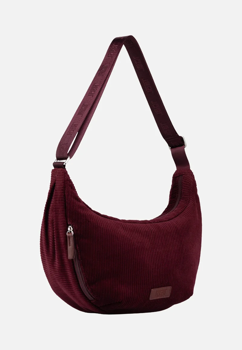 Cord 3165 Burgundy - Hobo Bag