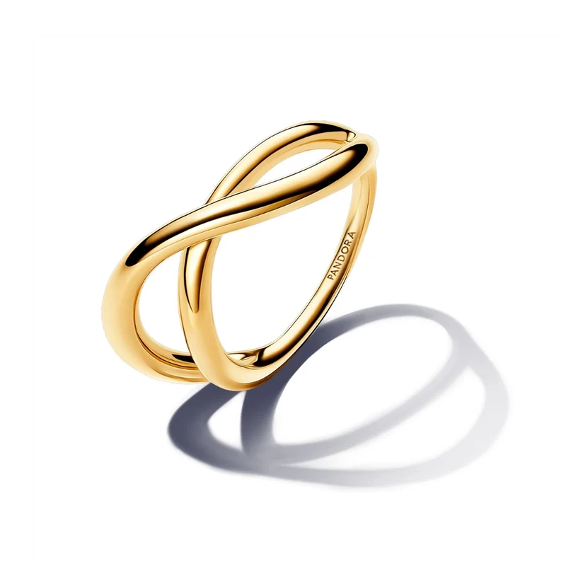 Pandora Essence 14 Karat Gold Plated Ring 163318C00-54