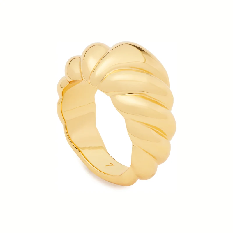 Kate Spade New York French Twist Goldfarbene Ring K9482-GLD-6