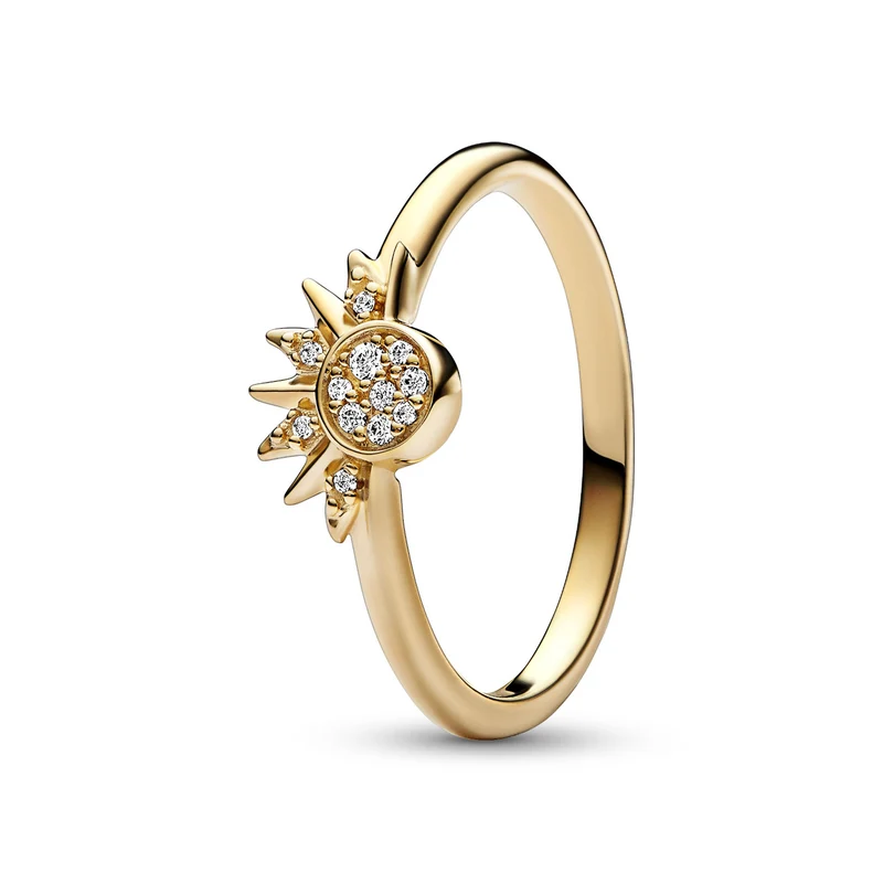 Pandora Moments damen Ring 585 Vergoldung 162674C01-58
