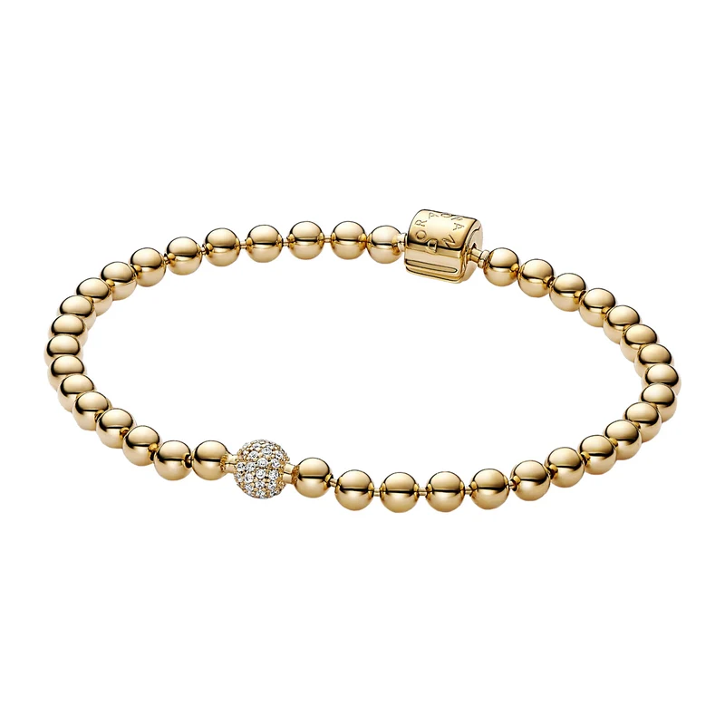 Pandora Signature damen Armband 585 Vergoldung 568342C01-21