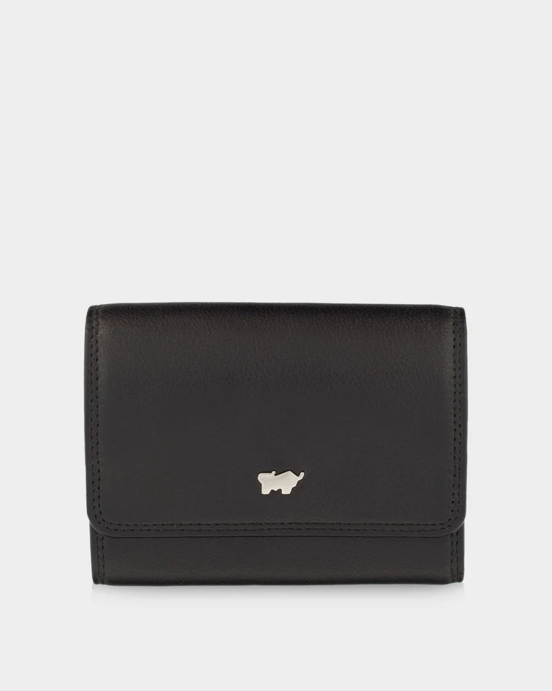 Braun Büffel Golf 2.0 4CS Schwarz Geldbörse