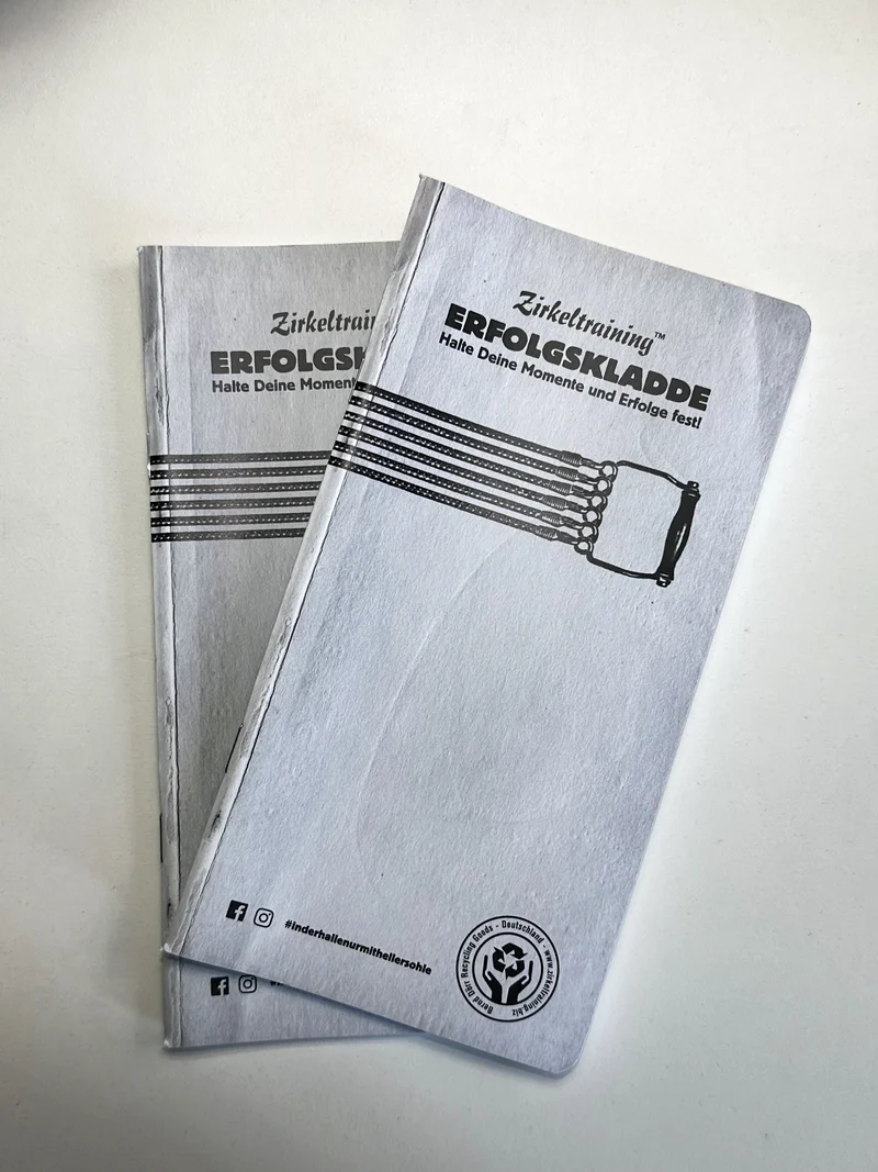 Zirkeltraining Erfolgskladde 2-piece refill pack