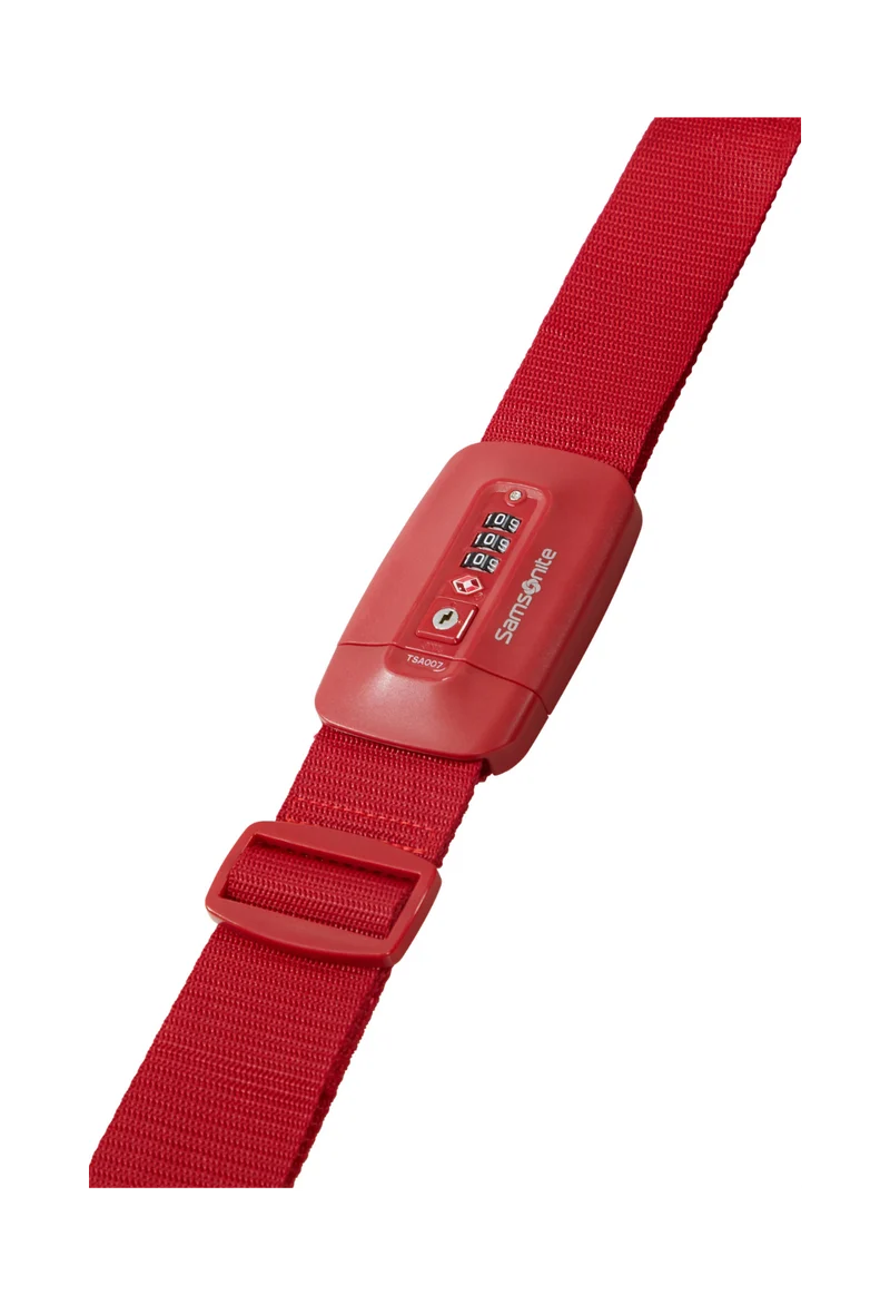 Samsonite TA Revolution luggage strap with TSA lock