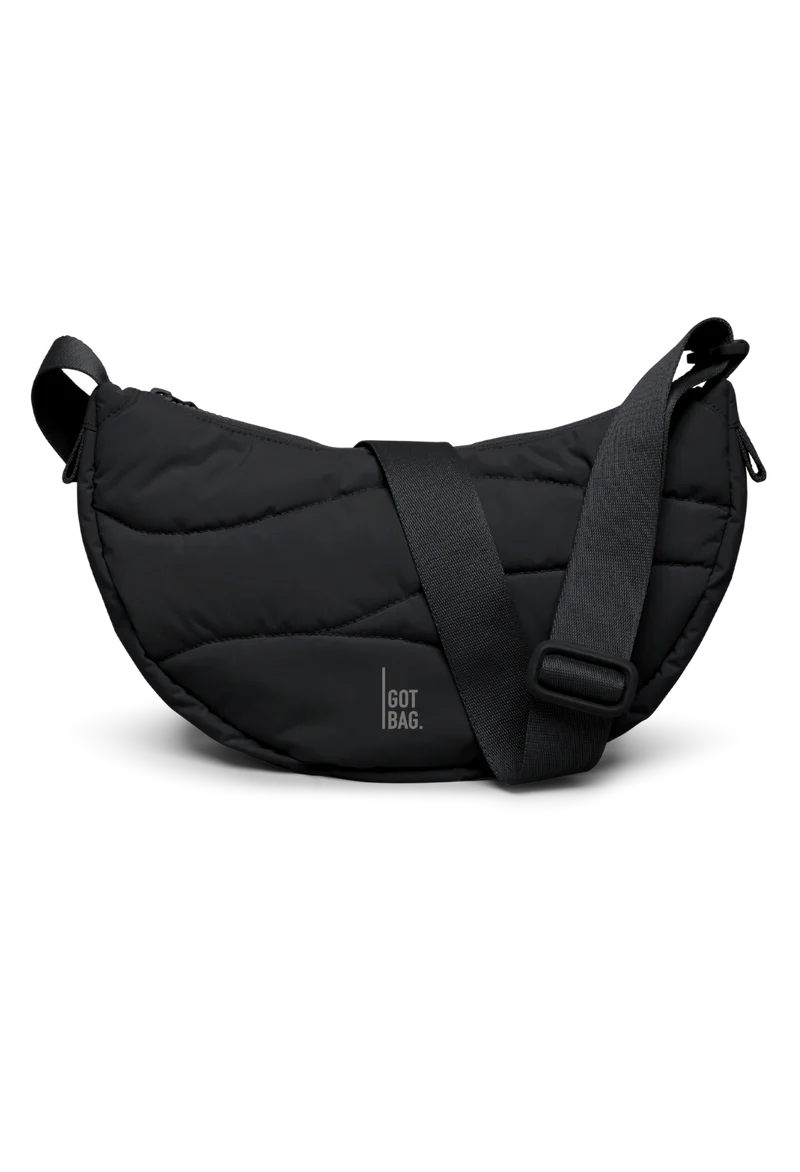 Got Bag Moon Bag Wavy Puffer Monochrome