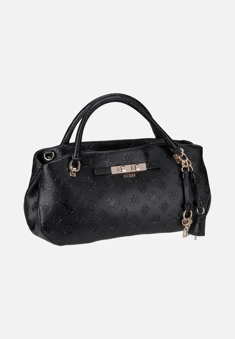 Carmella 3 Comp 25050 Black Logo - Henkeltasche