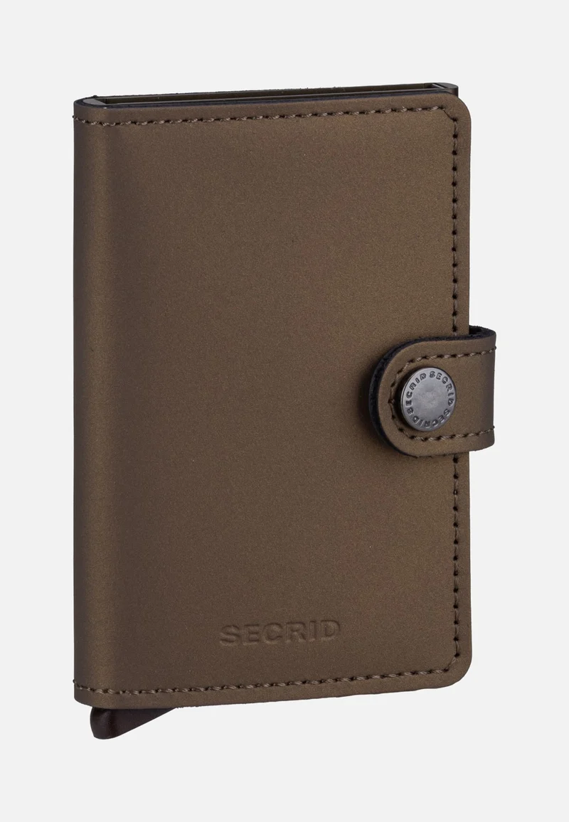 Miniwallet Matte Satin Bronze - Portemonnaie