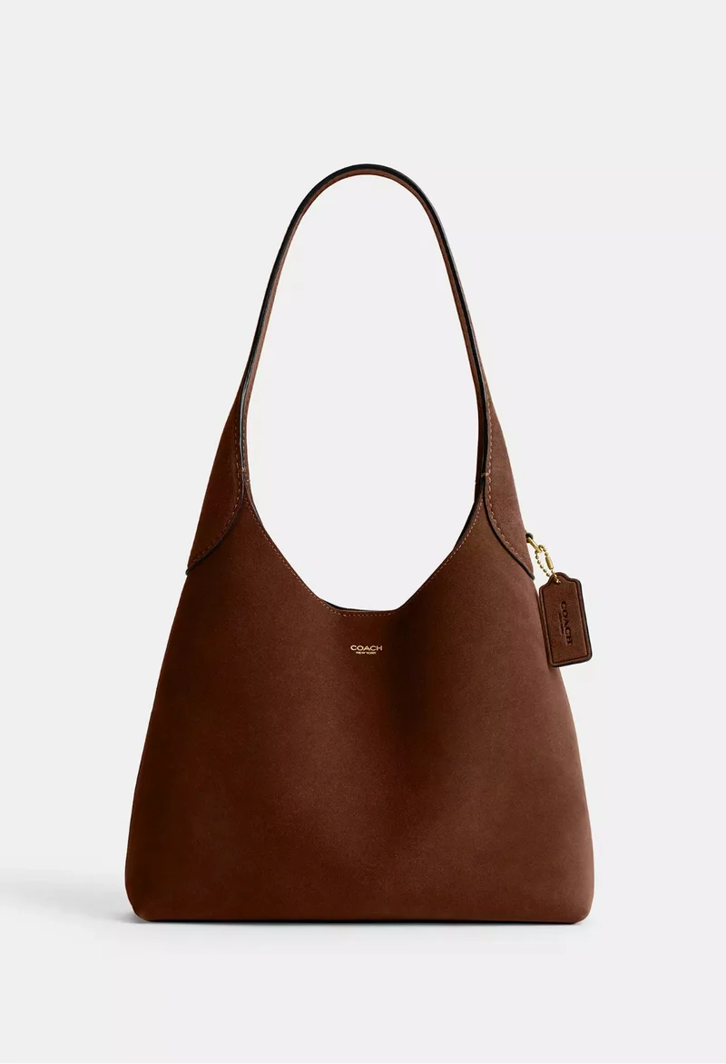 Coach Brooklyn Suede Shoulder Bag