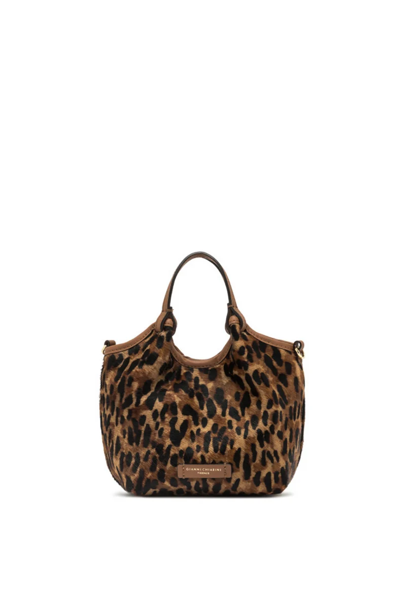 GIANNI CHIARINI Dua Bucket bag with Cavallino effect