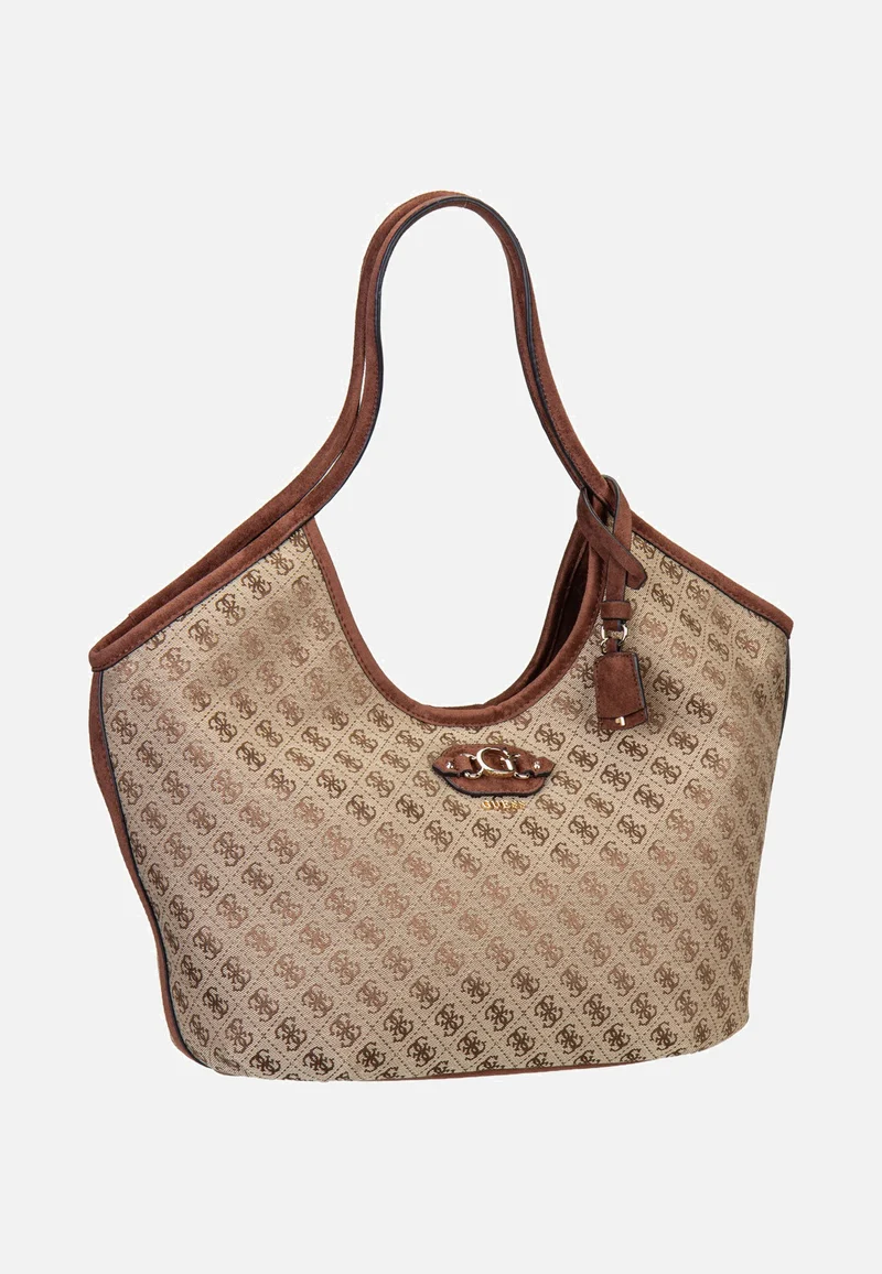Samantha Girlfriend 13230 Latte Logo/Brown - Shopper