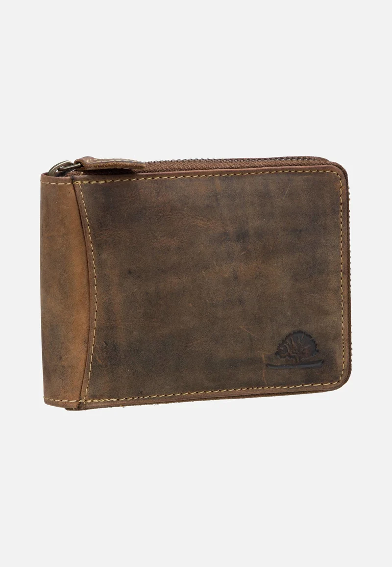 Vintage 1666 Sattelbraun - Portemonnaie