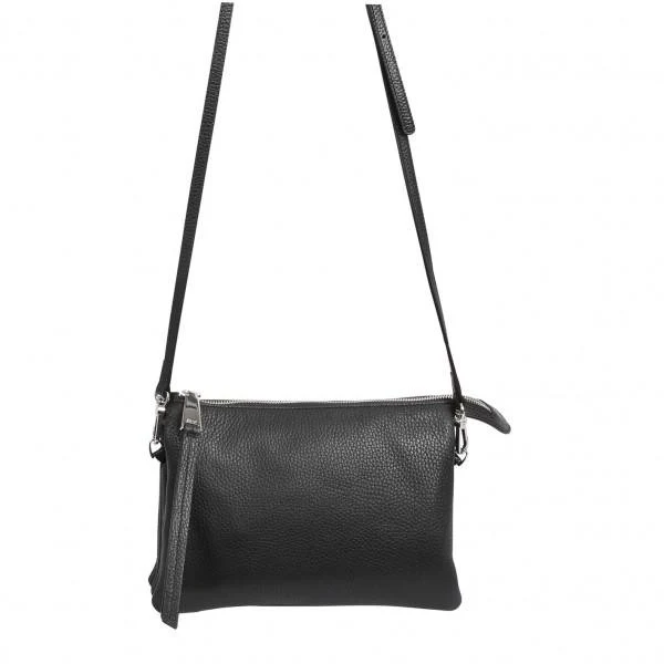 Abro Adria Black Reißverschlusstasche