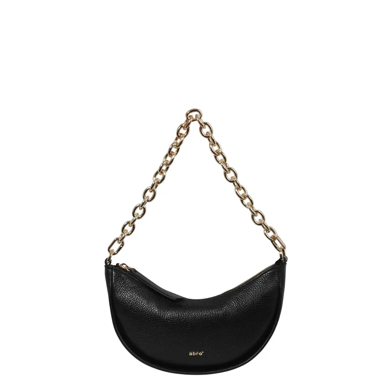 Abro Shimmer Moon Black/gold Zip pocket