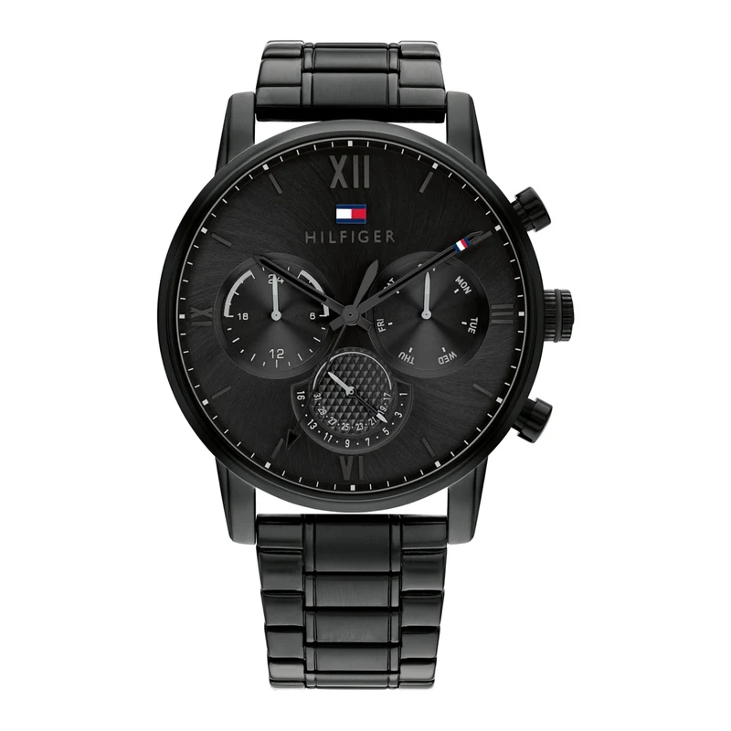Tommy Hilfiger herren Uhr Schwarz TH1791879