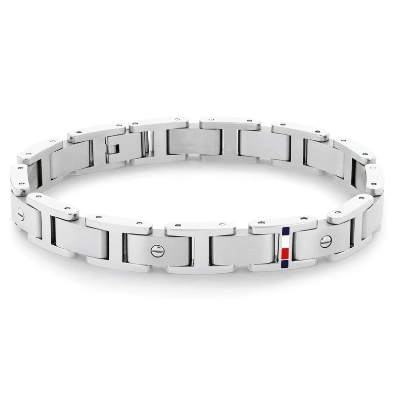 Tommy Hilfiger Jewels Silberfarbene Armband TJ2790393 (Länge: 20.00 cm)