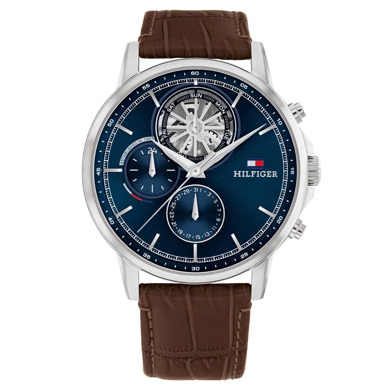 Tommy Hilfiger herren Uhr Braun TH1710629