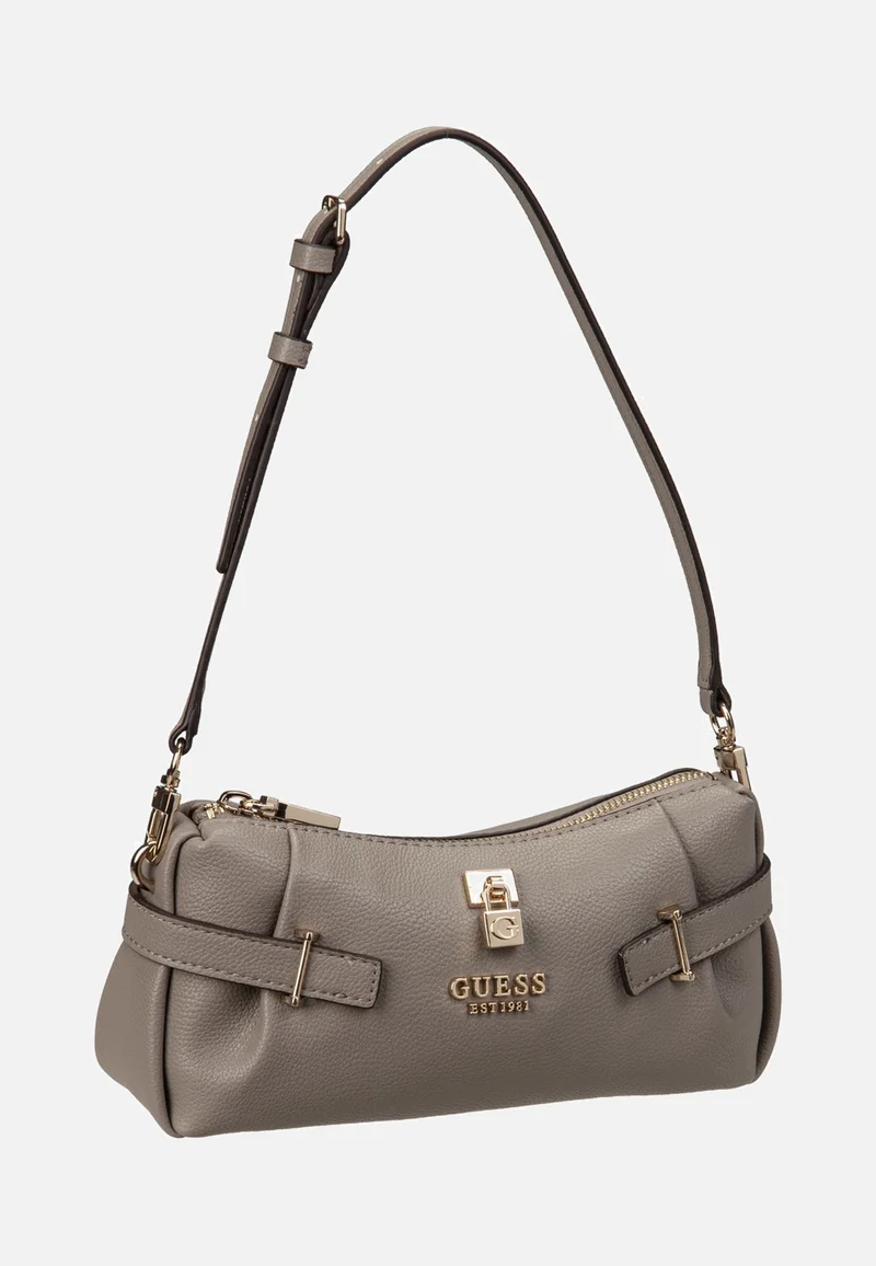 Yesba Mini Top Zip Dark Taupe - Umhängetasche