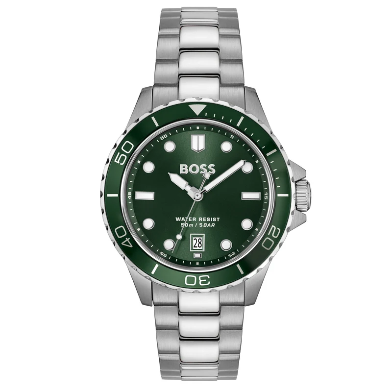 Hugo Boss Troper Sport Silberne Herrenuhr HB1514294
