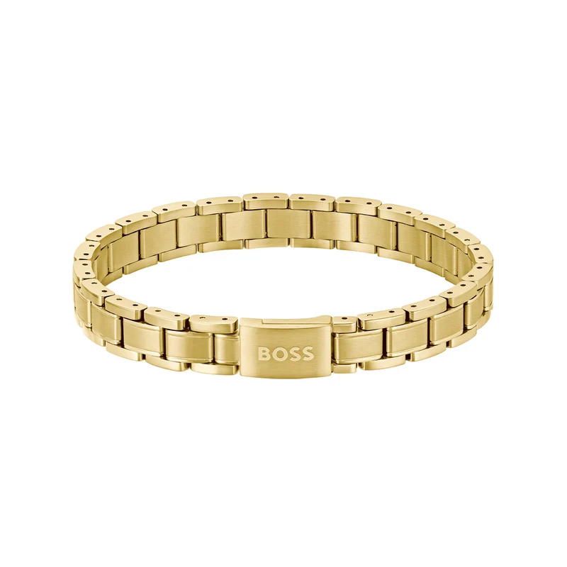 Hugo Boss Metal Links Essential Goldfarbenes Armband HBJ1580711