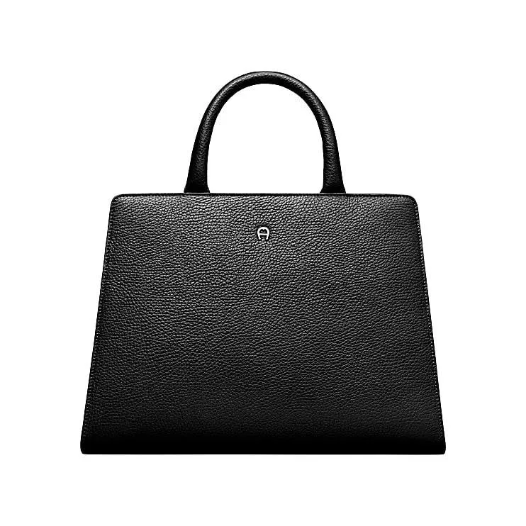 Aigner Cybill Black Riemenhandtasche