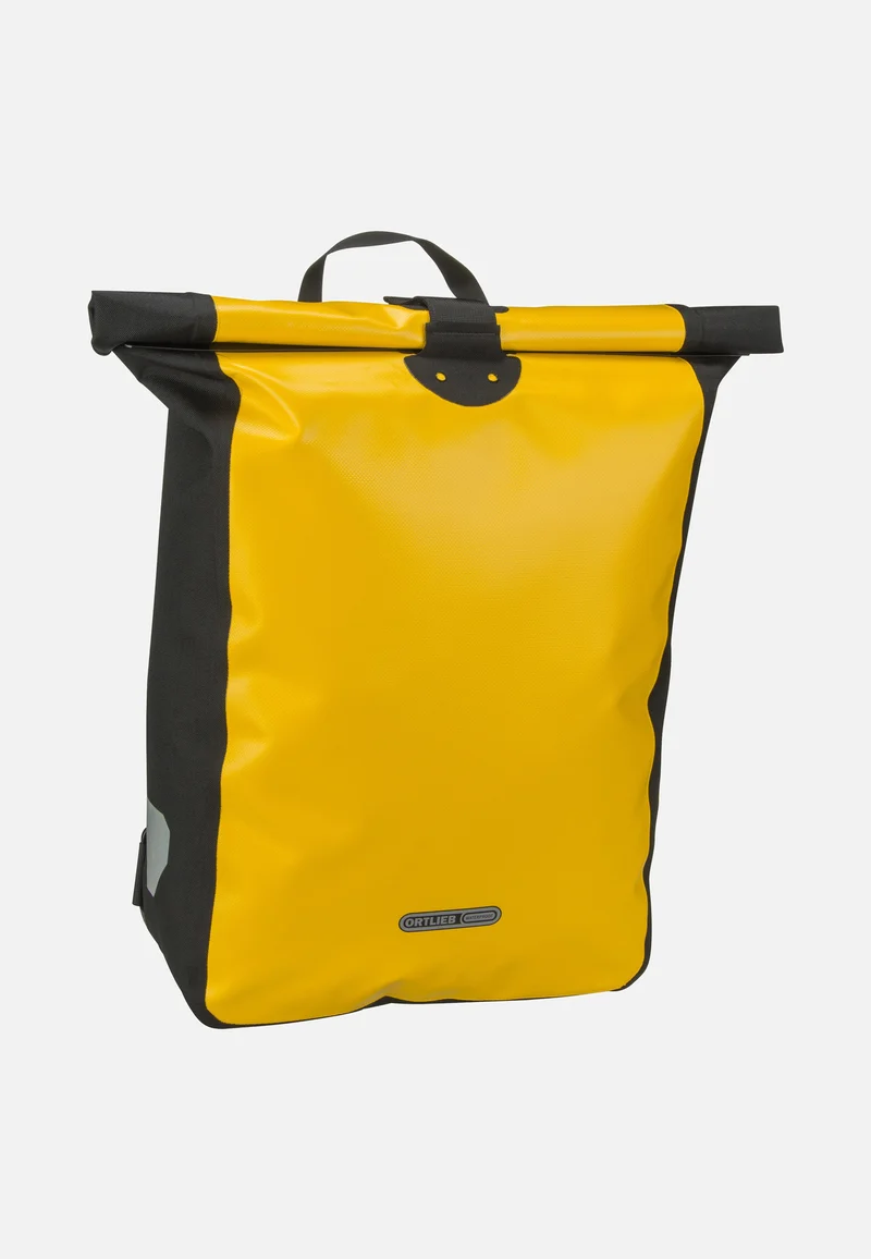 Messenger-Bag Sonnengelb Schwarz - Rolltop Rucksack