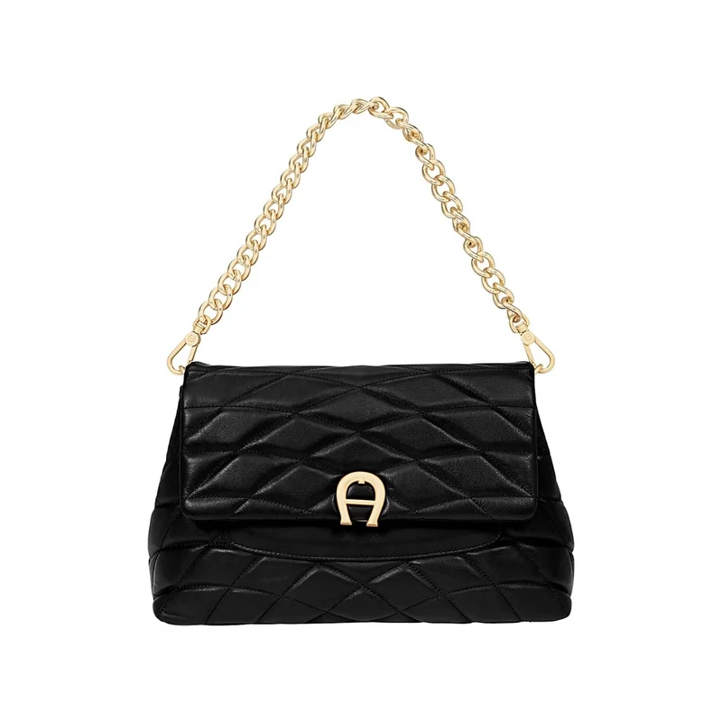 Aigner Maggie Black Überschlagtasche