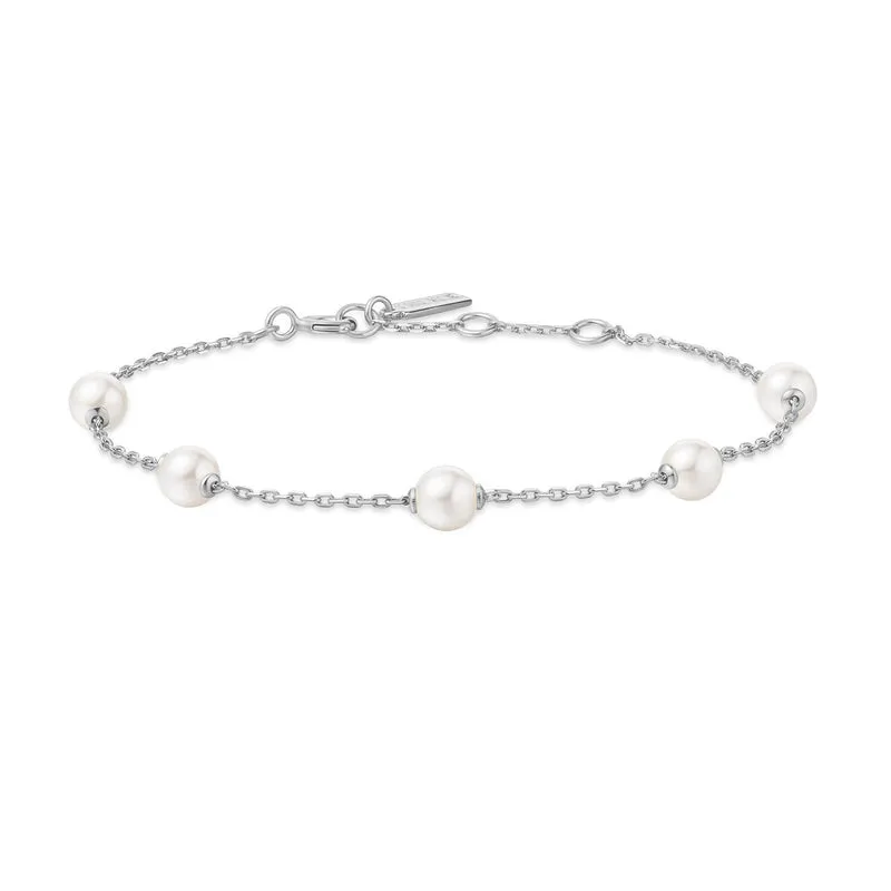 Ania Haie Miss Dainty Perlenarmband Aus 925Er Sterlingsilber AH-B065-01H