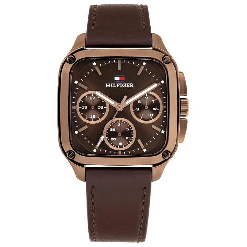 Tommy Hilfiger Roségoldene Herrenuhr TH1792221