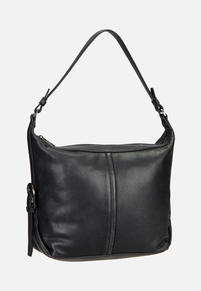 Paris II Hobo M Vintage Pebble Black - Hobo Bag