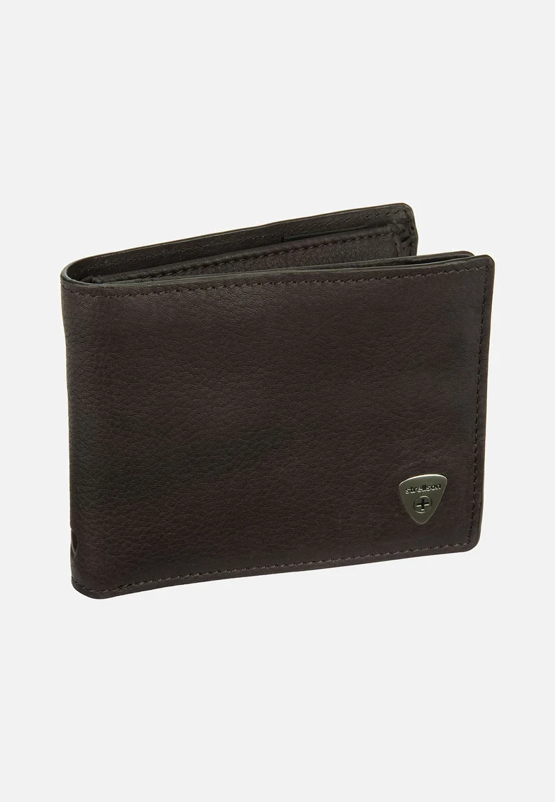 Harrison Bill Fold 1045 Dark Brown - Portemonnaie