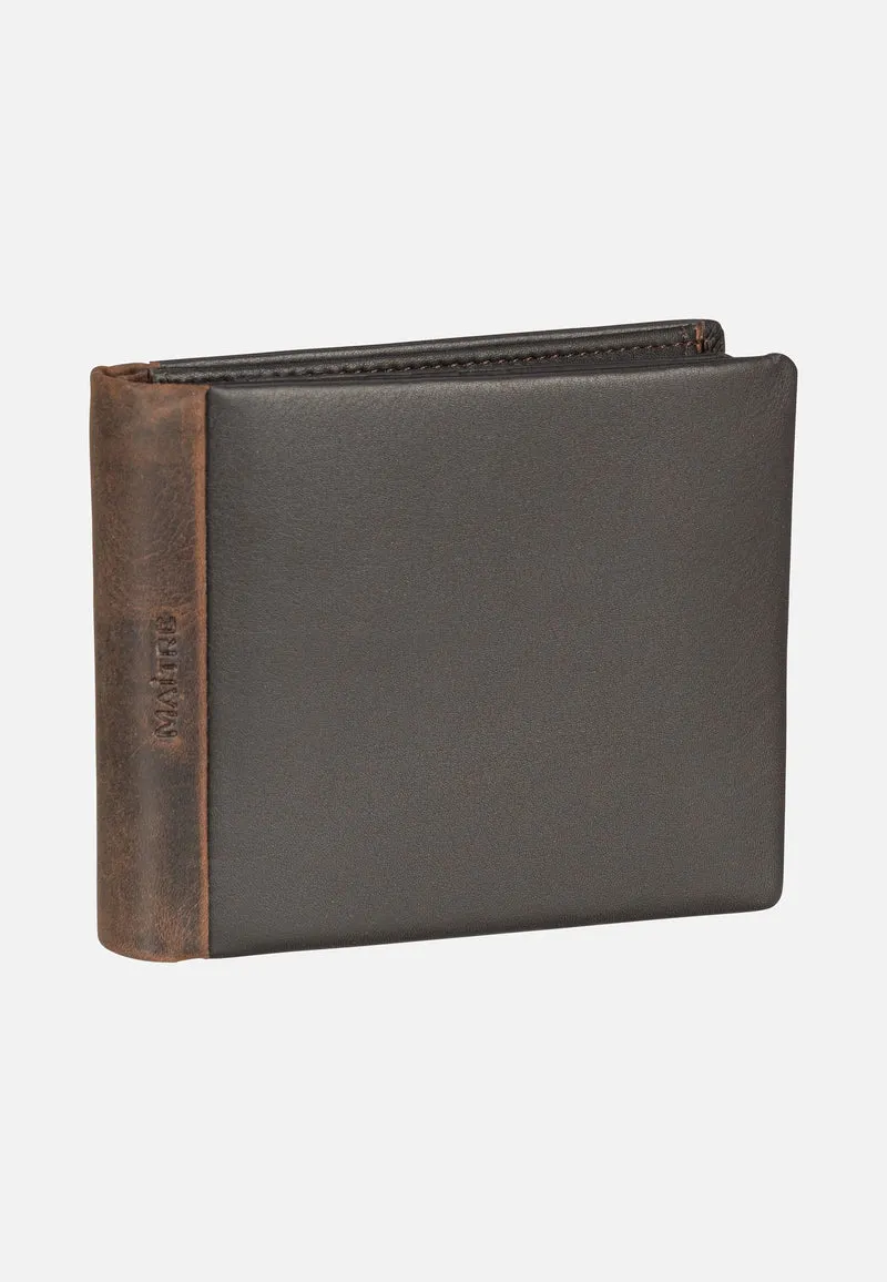 Bundenbach Gilbrecht Billfold H9 Dark Brown - Portemonnaie