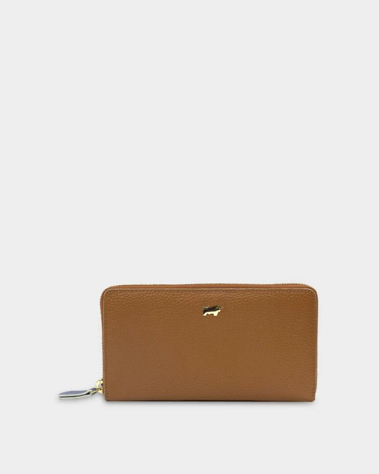 Braun Büffel Elin RFID 18cs Cognac/light Blue wallet