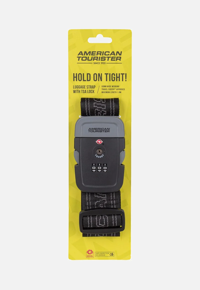 Luggage Belt TSA Black/Grey - Accessories