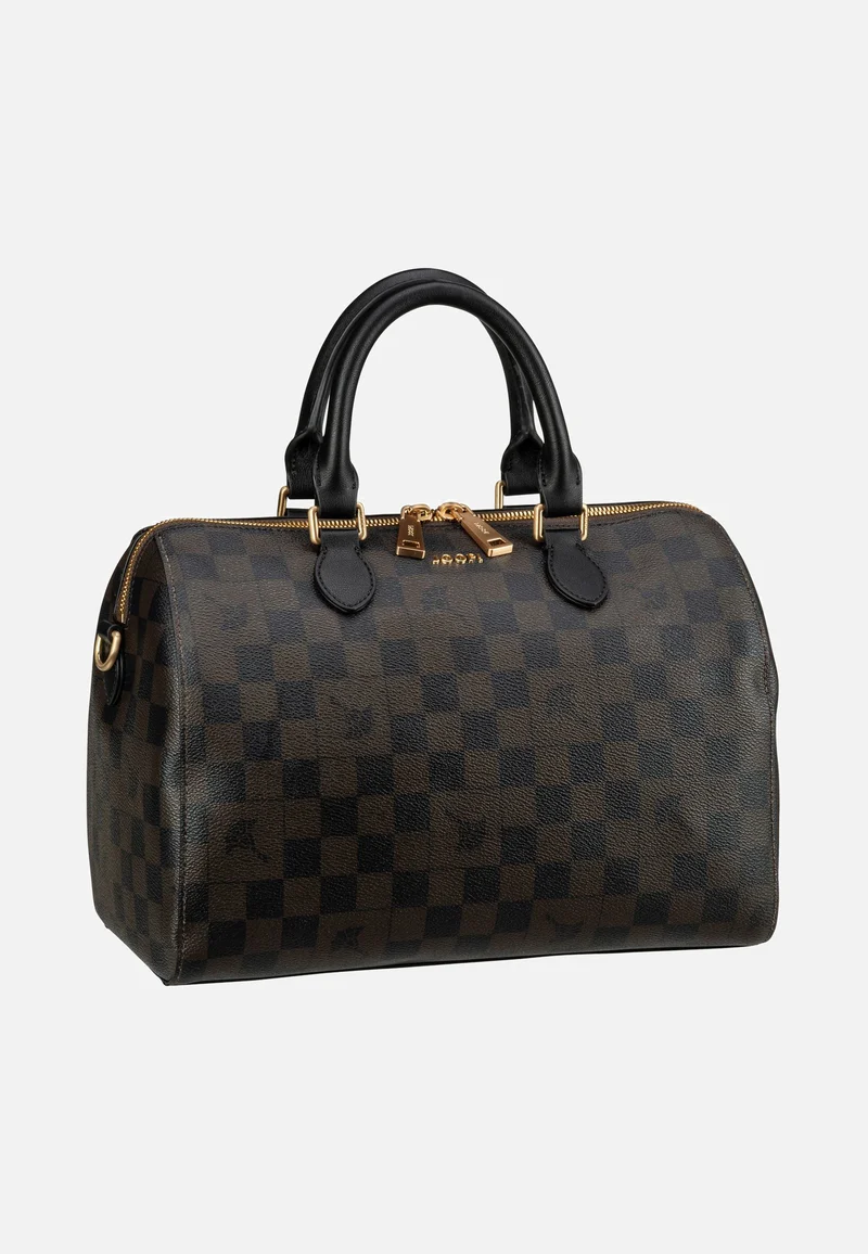 Cortina Piazza Aurora HandBag SHZ Seal Brown - Bowling Bag