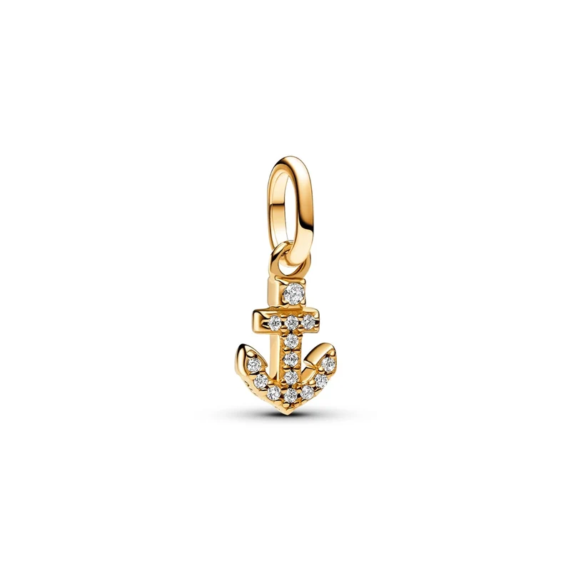 Pandora Me 14 Karat Gold Plated Anchor Charm 763369C01