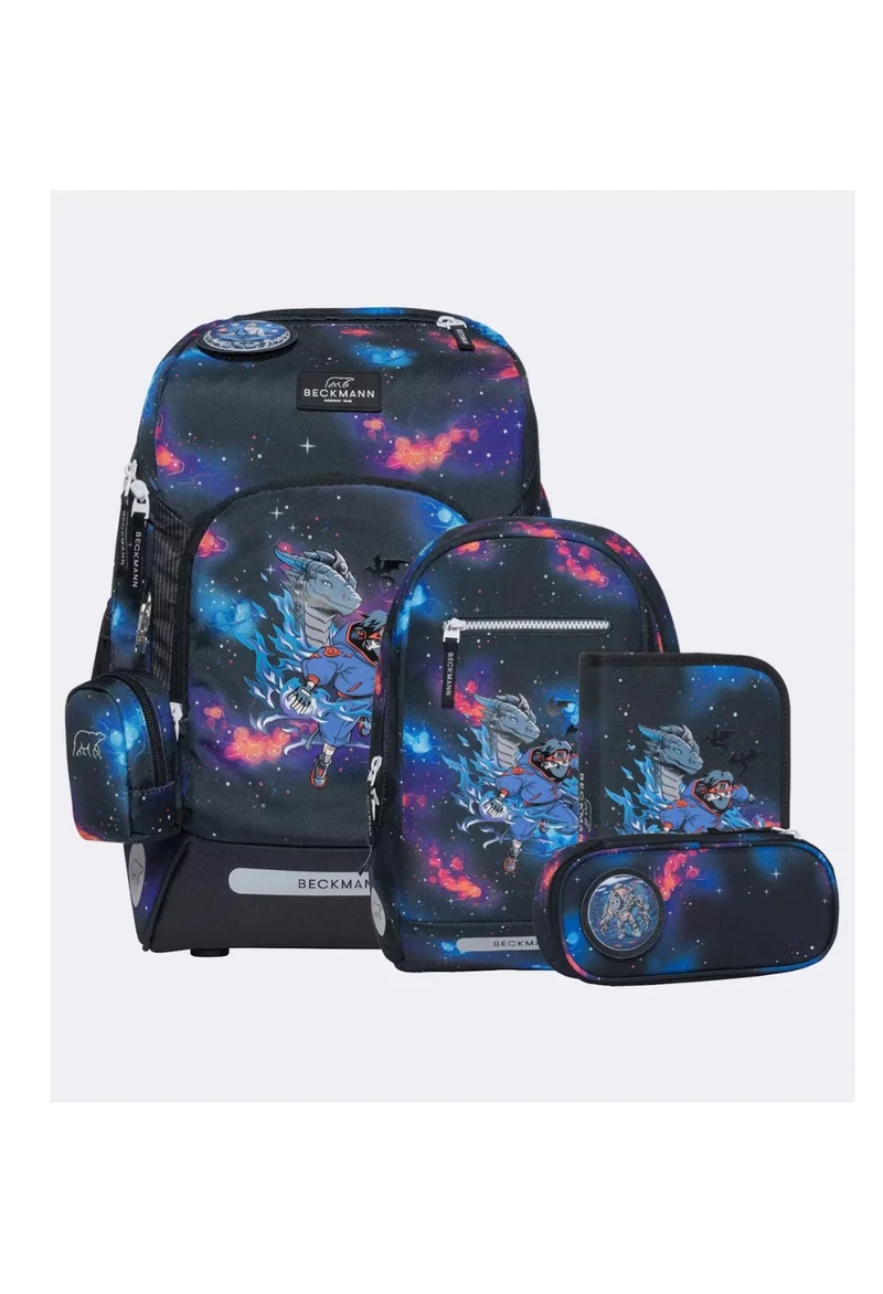 Beckmann Active Air Flx School satchel set, 6-piece Ninja Elements