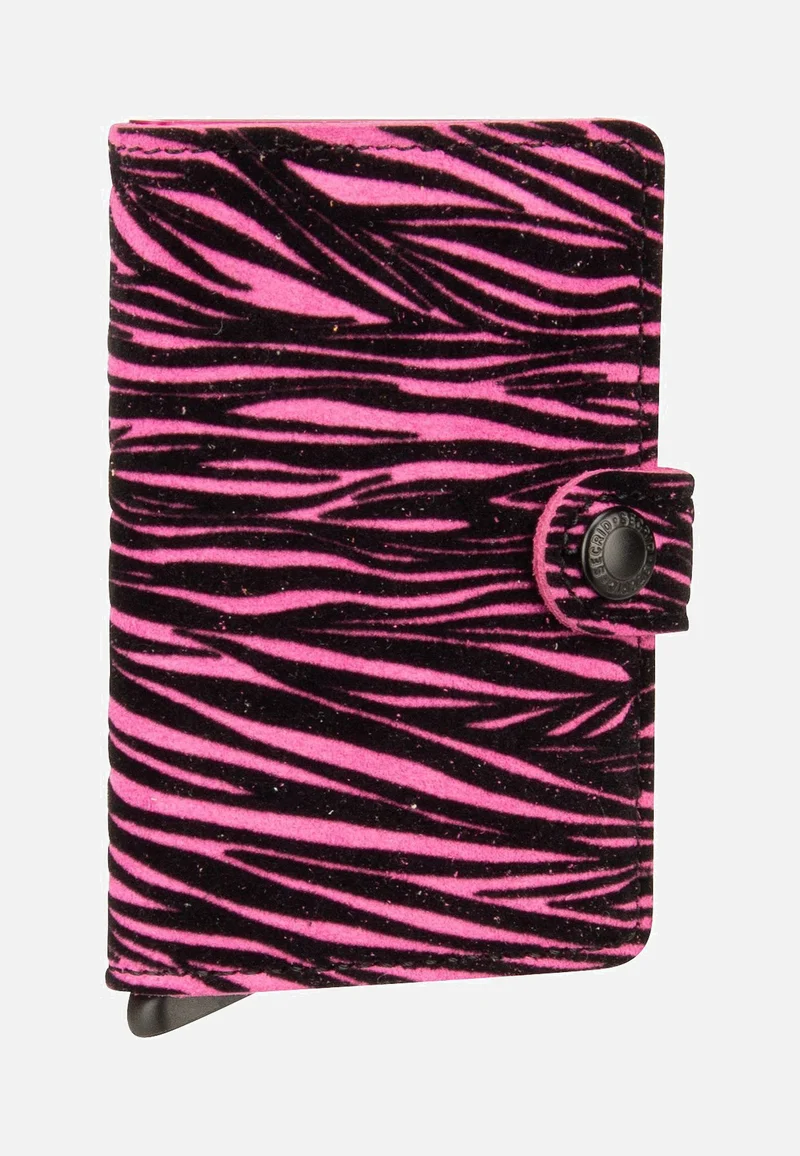 Miniwallet Zebra Fuchsia - Portemonnaie