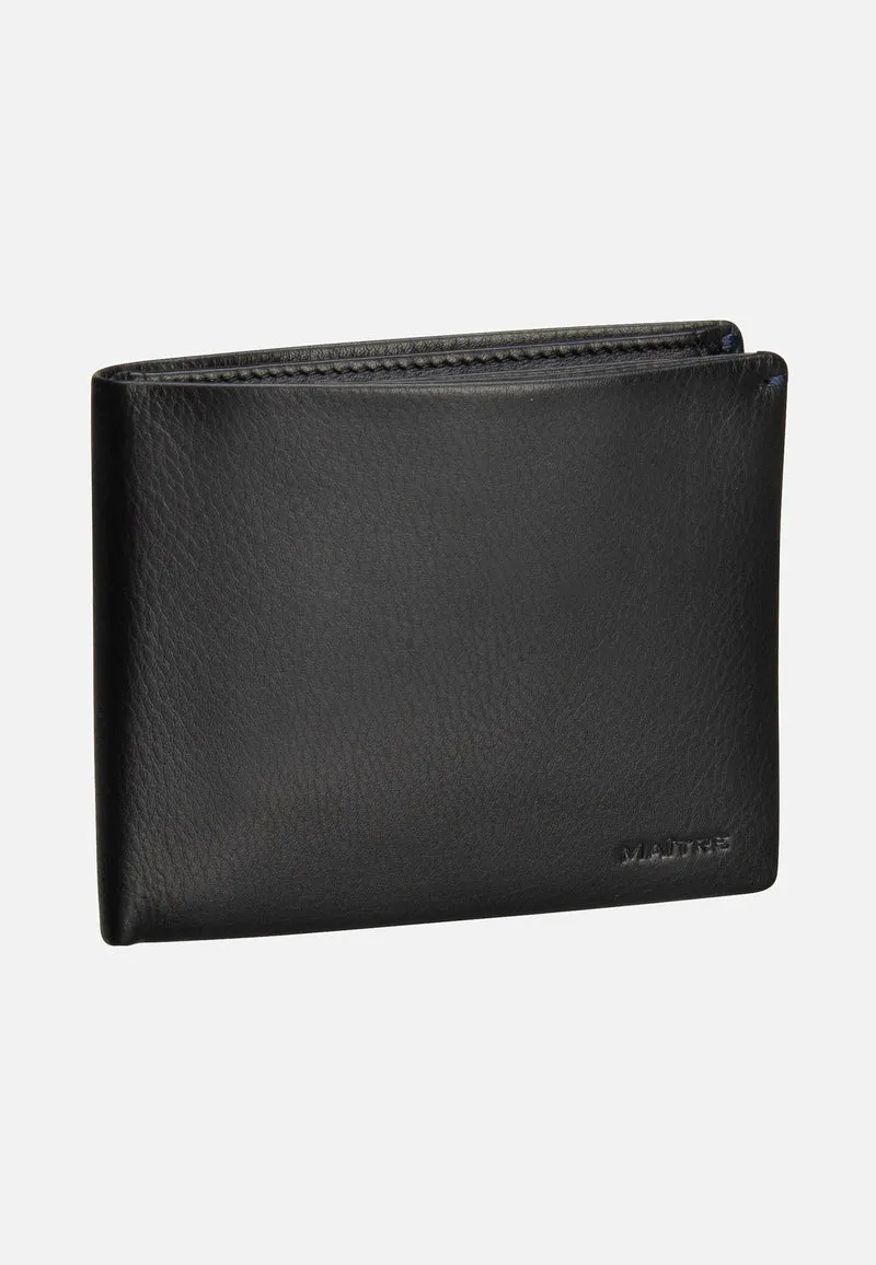Herrstein Galbert Billfold H7 Black - Portemonnaie
