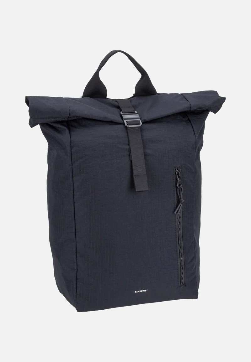 Grid Rolltop 16' Black - Rolltop Rucksack