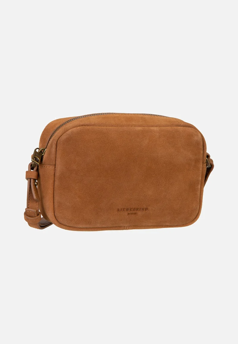 Ella Crossbody S Hydro Suede Brown - Crossbody Bag