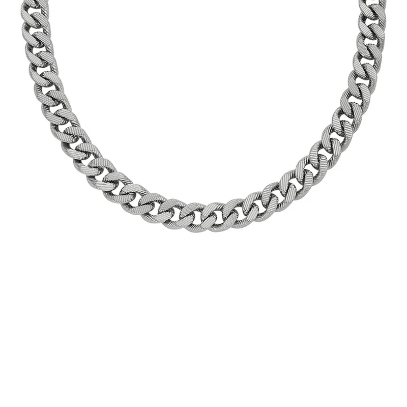 Fossil Harlow Silberfarbene Kette JF04696040