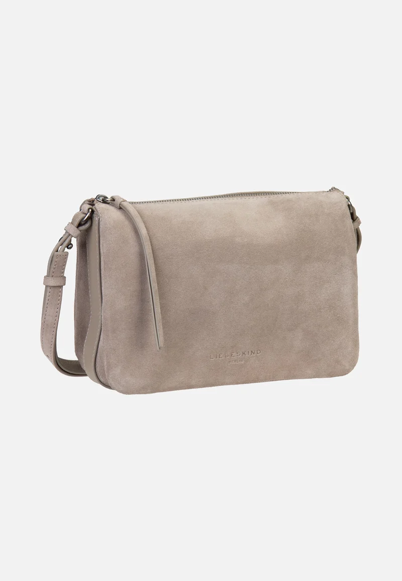 Nina M Hydro Suede Neutral Grey - Crossbody Bag