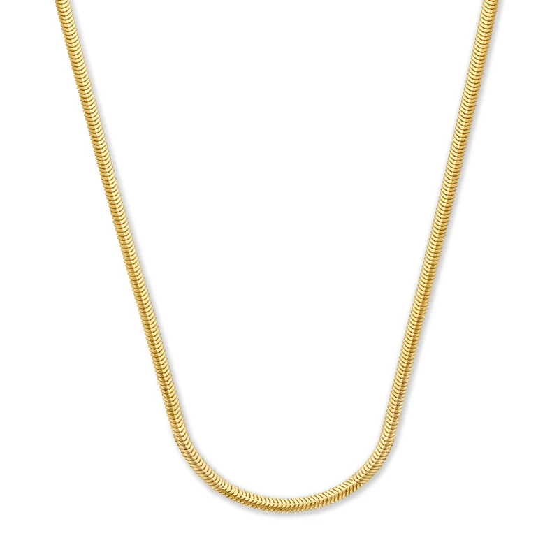 Isabel Bernard Aidee Leontine 14 Karat Goldene Schlangenkette IB340176